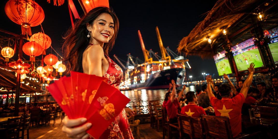 Người chơi sử dụng điện thoại trong môi trường giải trí casino trực tuyến